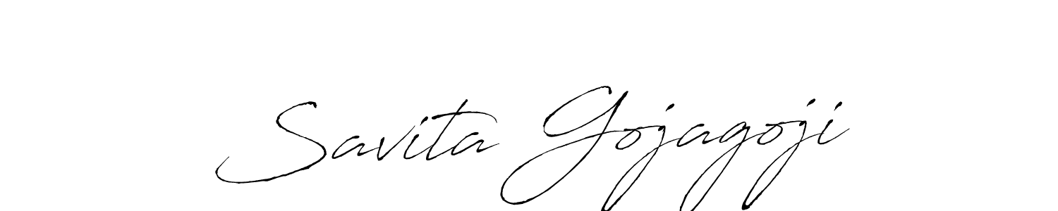 Once you've used our free online signature maker to create your best signature Antro_Vectra style, it's time to enjoy all of the benefits that Savita Gojagoji name signing documents. Savita Gojagoji signature style 6 images and pictures png