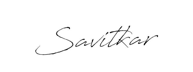 How to make Savitkar name signature. Use Antro_Vectra style for creating short signs online. This is the latest handwritten sign. Savitkar signature style 6 images and pictures png