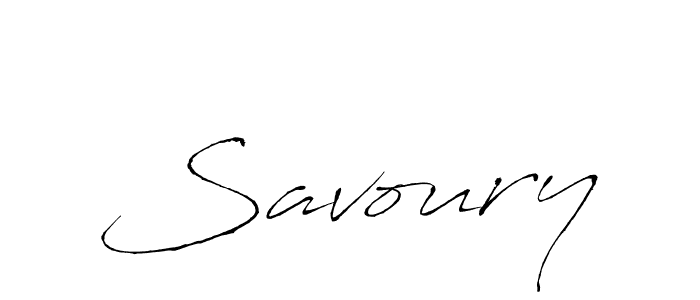 Savoury stylish signature style. Best Handwritten Sign (Antro_Vectra) for my name. Handwritten Signature Collection Ideas for my name Savoury. Savoury signature style 6 images and pictures png