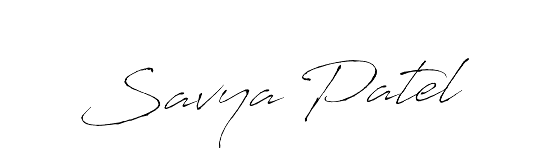 Also You can easily find your signature by using the search form. We will create Savya Patel name handwritten signature images for you free of cost using Antro_Vectra sign style. Savya Patel signature style 6 images and pictures png