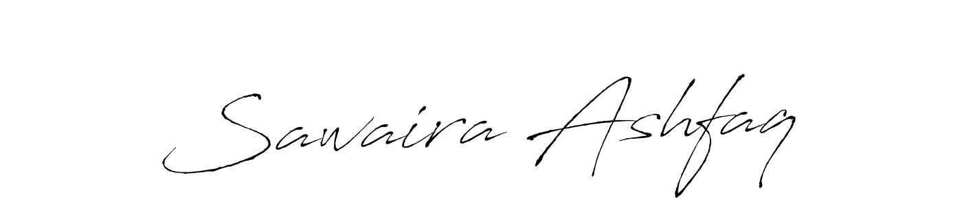 Also You can easily find your signature by using the search form. We will create Sawaira Ashfaq name handwritten signature images for you free of cost using Antro_Vectra sign style. Sawaira Ashfaq signature style 6 images and pictures png