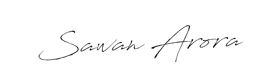 Also we have Sawan Arora name is the best signature style. Create professional handwritten signature collection using Antro_Vectra autograph style. Sawan Arora signature style 6 images and pictures png