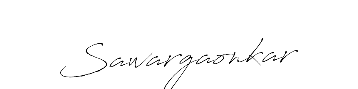 How to make Sawargaonkar signature? Antro_Vectra is a professional autograph style. Create handwritten signature for Sawargaonkar name. Sawargaonkar signature style 6 images and pictures png