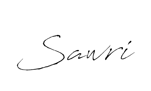 How to make Sawri signature? Antro_Vectra is a professional autograph style. Create handwritten signature for Sawri name. Sawri signature style 6 images and pictures png