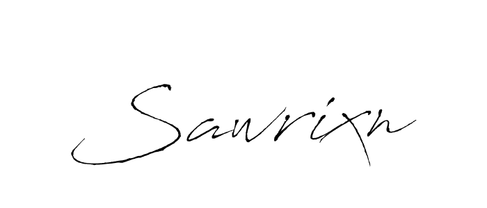 Use a signature maker to create a handwritten signature online. With this signature software, you can design (Antro_Vectra) your own signature for name Sawrixn. Sawrixn signature style 6 images and pictures png
