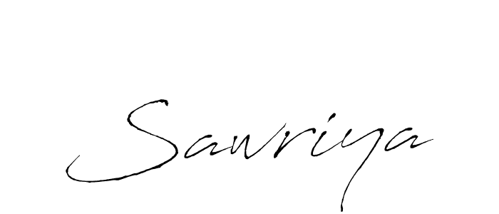 Design your own signature with our free online signature maker. With this signature software, you can create a handwritten (Antro_Vectra) signature for name Sawriya. Sawriya signature style 6 images and pictures png