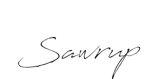 Sawrup stylish signature style. Best Handwritten Sign (Antro_Vectra) for my name. Handwritten Signature Collection Ideas for my name Sawrup. Sawrup signature style 6 images and pictures png