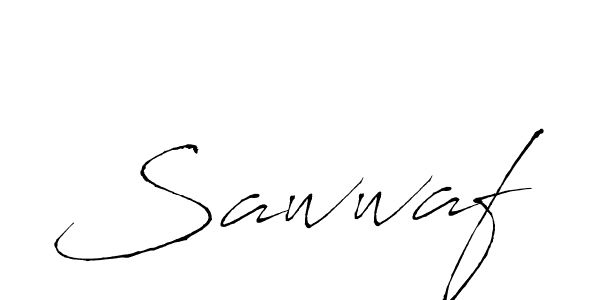 Sawwaf stylish signature style. Best Handwritten Sign (Antro_Vectra) for my name. Handwritten Signature Collection Ideas for my name Sawwaf. Sawwaf signature style 6 images and pictures png