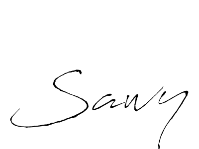 It looks lik you need a new signature style for name Sawy. Design unique handwritten (Antro_Vectra) signature with our free signature maker in just a few clicks. Sawy signature style 6 images and pictures png