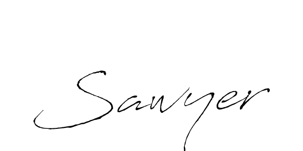 Use a signature maker to create a handwritten signature online. With this signature software, you can design (Antro_Vectra) your own signature for name Sawyer. Sawyer signature style 6 images and pictures png