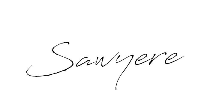 It looks lik you need a new signature style for name Sawyere. Design unique handwritten (Antro_Vectra) signature with our free signature maker in just a few clicks. Sawyere signature style 6 images and pictures png