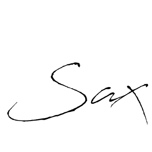 The best way (Antro_Vectra) to make a short signature is to pick only two or three words in your name. The name Sax include a total of six letters. For converting this name. Sax signature style 6 images and pictures png