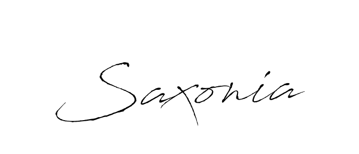 Make a beautiful signature design for name Saxonia. With this signature (Antro_Vectra) style, you can create a handwritten signature for free. Saxonia signature style 6 images and pictures png