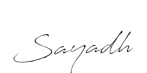 How to Draw Sayadh signature style? Antro_Vectra is a latest design signature styles for name Sayadh. Sayadh signature style 6 images and pictures png