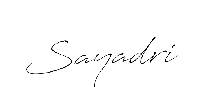 It looks lik you need a new signature style for name Sayadri. Design unique handwritten (Antro_Vectra) signature with our free signature maker in just a few clicks. Sayadri signature style 6 images and pictures png