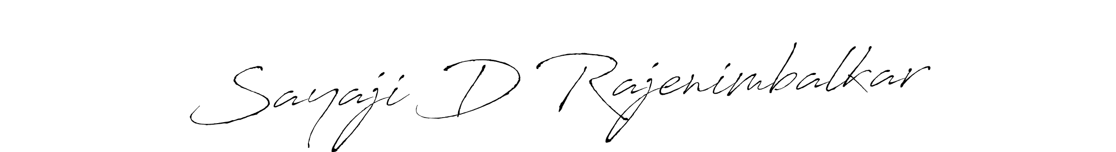 if you are searching for the best signature style for your name Sayaji D Rajenimbalkar. so please give up your signature search. here we have designed multiple signature styles  using Antro_Vectra. Sayaji D Rajenimbalkar signature style 6 images and pictures png