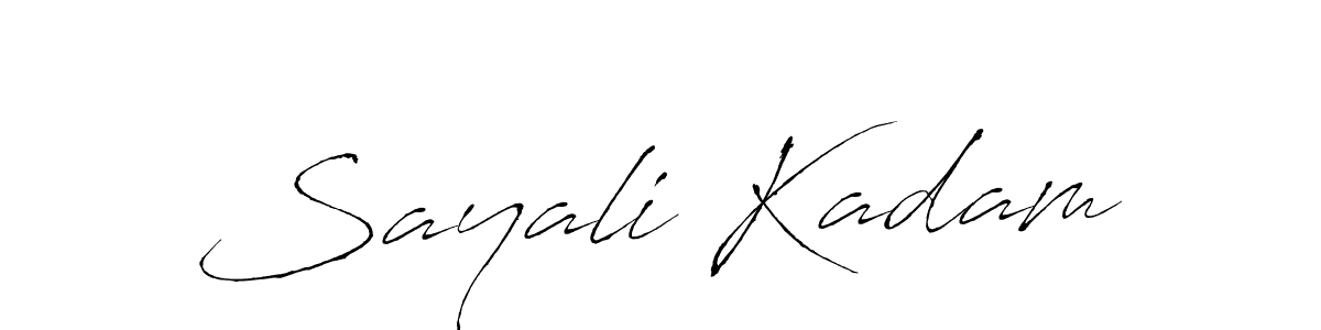 if you are searching for the best signature style for your name Sayali Kadam. so please give up your signature search. here we have designed multiple signature styles  using Antro_Vectra. Sayali Kadam signature style 6 images and pictures png