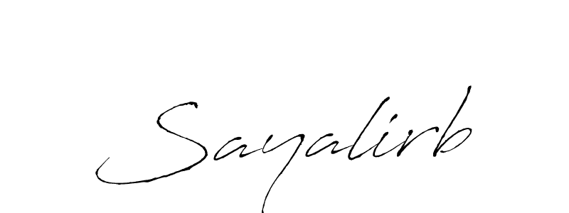 Once you've used our free online signature maker to create your best signature Antro_Vectra style, it's time to enjoy all of the benefits that Sayalirb name signing documents. Sayalirb signature style 6 images and pictures png