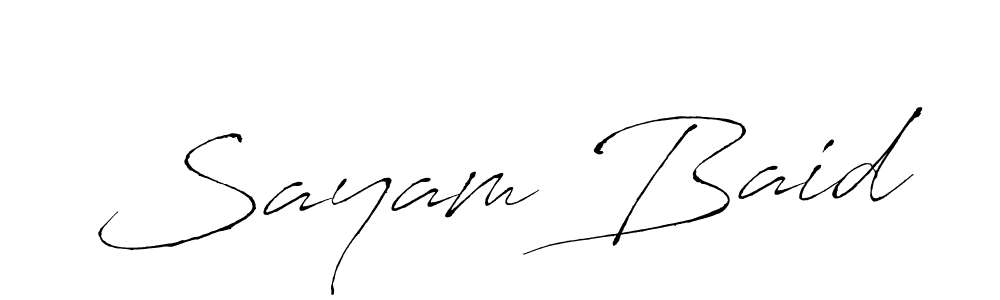 Best and Professional Signature Style for Sayam Baid. Antro_Vectra Best Signature Style Collection. Sayam Baid signature style 6 images and pictures png