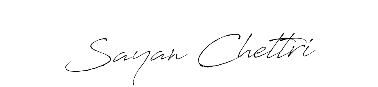 It looks lik you need a new signature style for name Sayan Chettri. Design unique handwritten (Antro_Vectra) signature with our free signature maker in just a few clicks. Sayan Chettri signature style 6 images and pictures png