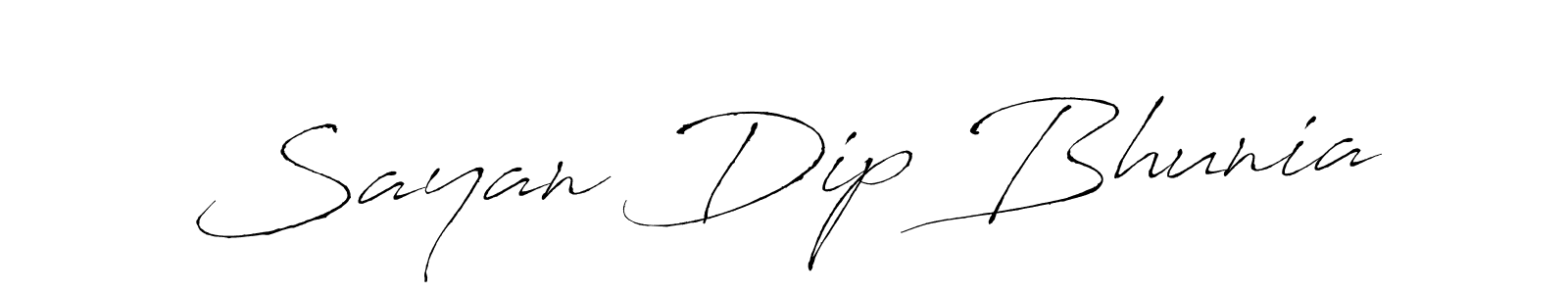 You should practise on your own different ways (Antro_Vectra) to write your name (Sayan Dip Bhunia) in signature. don't let someone else do it for you. Sayan Dip Bhunia signature style 6 images and pictures png