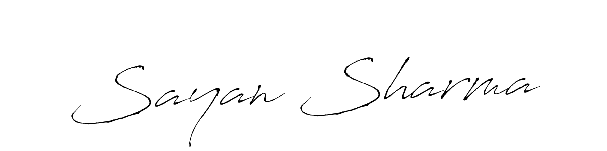 Similarly Antro_Vectra is the best handwritten signature design. Signature creator online .You can use it as an online autograph creator for name Sayan Sharma. Sayan Sharma signature style 6 images and pictures png