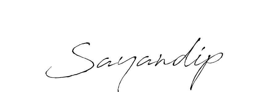 Use a signature maker to create a handwritten signature online. With this signature software, you can design (Antro_Vectra) your own signature for name Sayandip . Sayandip  signature style 6 images and pictures png