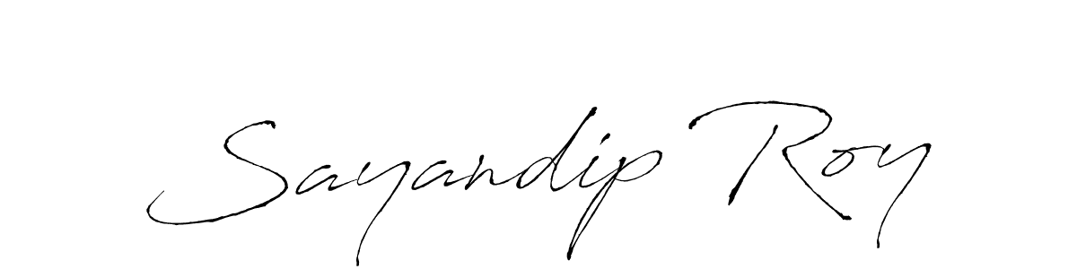 It looks lik you need a new signature style for name Sayandip Roy. Design unique handwritten (Antro_Vectra) signature with our free signature maker in just a few clicks. Sayandip Roy signature style 6 images and pictures png