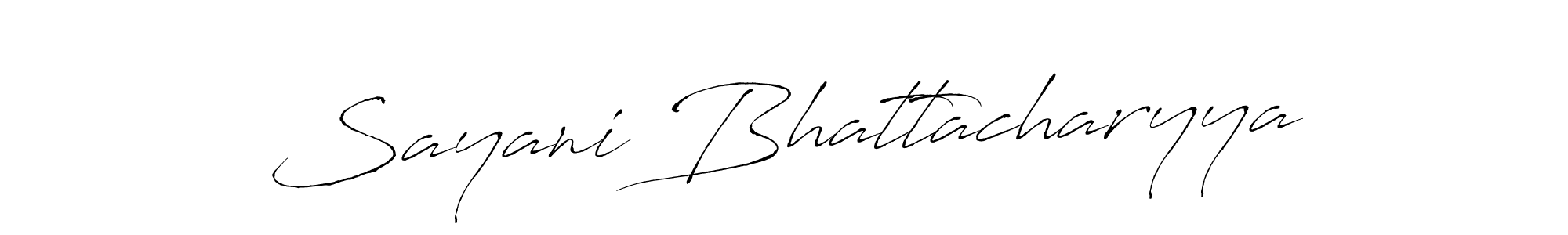 You should practise on your own different ways (Antro_Vectra) to write your name (Sayani Bhattacharyya) in signature. don't let someone else do it for you. Sayani Bhattacharyya signature style 6 images and pictures png