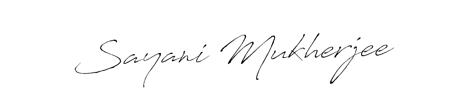 This is the best signature style for the Sayani Mukherjee name. Also you like these signature font (Antro_Vectra). Mix name signature. Sayani Mukherjee signature style 6 images and pictures png