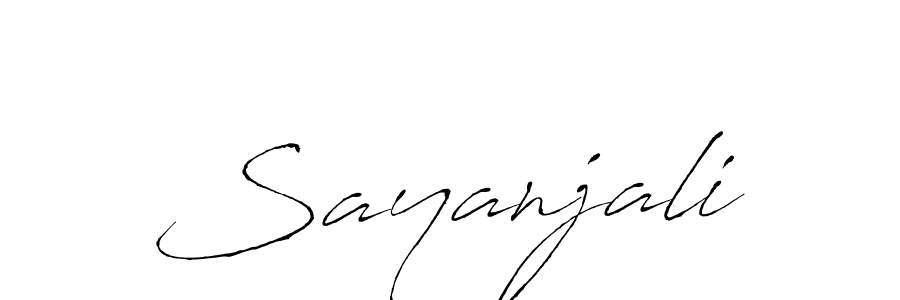 Similarly Antro_Vectra is the best handwritten signature design. Signature creator online .You can use it as an online autograph creator for name Sayanjali. Sayanjali signature style 6 images and pictures png