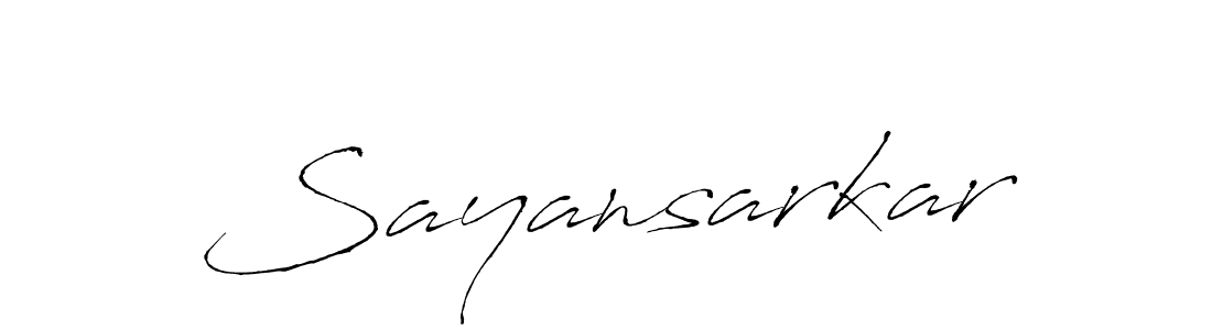 Make a beautiful signature design for name Sayansarkar. With this signature (Antro_Vectra) style, you can create a handwritten signature for free. Sayansarkar signature style 6 images and pictures png