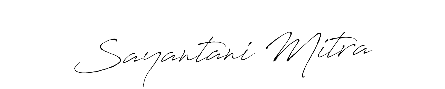 Make a beautiful signature design for name Sayantani Mitra. Use this online signature maker to create a handwritten signature for free. Sayantani Mitra signature style 6 images and pictures png