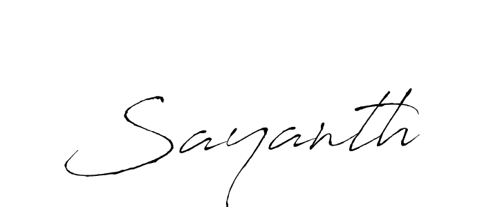 You can use this online signature creator to create a handwritten signature for the name Sayanth. This is the best online autograph maker. Sayanth signature style 6 images and pictures png