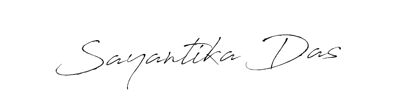 Use a signature maker to create a handwritten signature online. With this signature software, you can design (Antro_Vectra) your own signature for name Sayantika Das. Sayantika Das signature style 6 images and pictures png