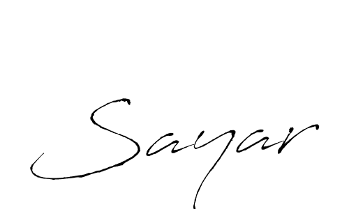 You should practise on your own different ways (Antro_Vectra) to write your name (Sayar) in signature. don't let someone else do it for you. Sayar signature style 6 images and pictures png