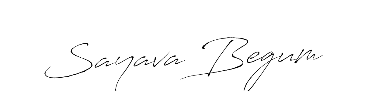 Use a signature maker to create a handwritten signature online. With this signature software, you can design (Antro_Vectra) your own signature for name Sayava Begum. Sayava Begum signature style 6 images and pictures png