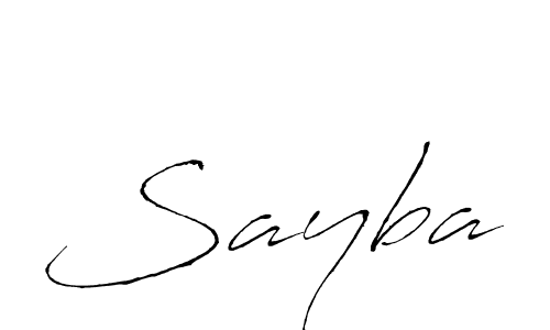 Make a beautiful signature design for name Sayba. With this signature (Antro_Vectra) style, you can create a handwritten signature for free. Sayba signature style 6 images and pictures png