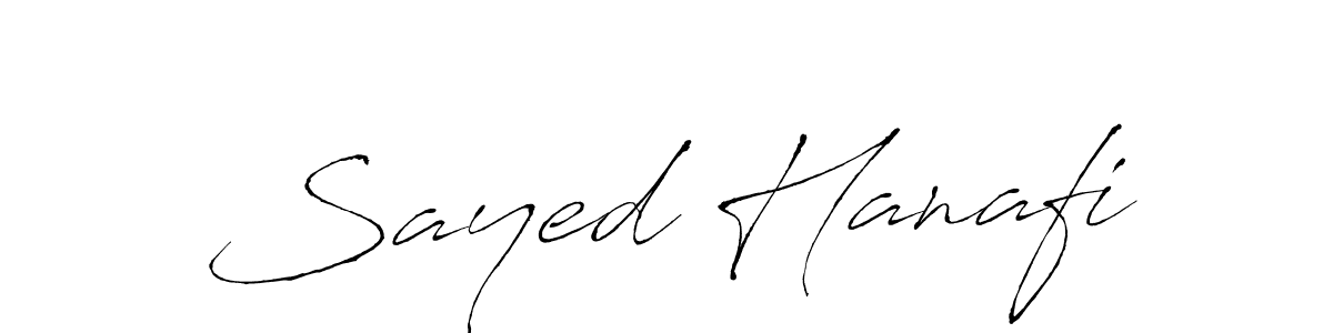 Antro_Vectra is a professional signature style that is perfect for those who want to add a touch of class to their signature. It is also a great choice for those who want to make their signature more unique. Get Sayed Hanafi name to fancy signature for free. Sayed Hanafi signature style 6 images and pictures png