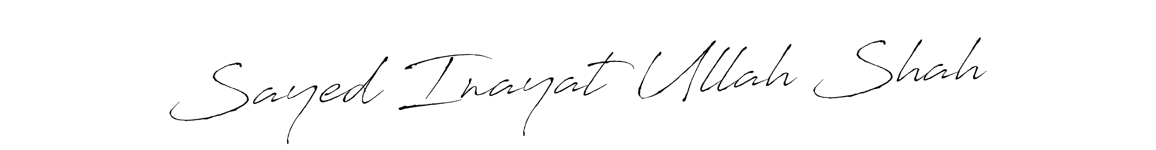 Antro_Vectra is a professional signature style that is perfect for those who want to add a touch of class to their signature. It is also a great choice for those who want to make their signature more unique. Get Sayed Inayat Ullah Shah name to fancy signature for free. Sayed Inayat Ullah Shah signature style 6 images and pictures png