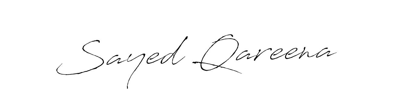 Make a beautiful signature design for name Sayed Qareena. Use this online signature maker to create a handwritten signature for free. Sayed Qareena signature style 6 images and pictures png