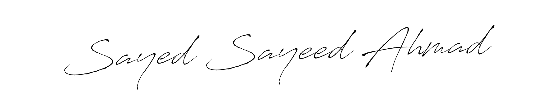 if you are searching for the best signature style for your name Sayed Sayeed Ahmad. so please give up your signature search. here we have designed multiple signature styles  using Antro_Vectra. Sayed Sayeed Ahmad signature style 6 images and pictures png