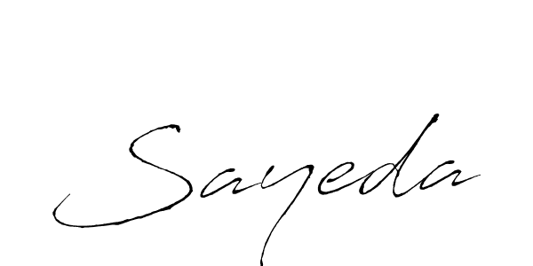 The best way (Antro_Vectra) to make a short signature is to pick only two or three words in your name. The name Sayeda include a total of six letters. For converting this name. Sayeda signature style 6 images and pictures png