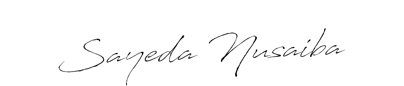 Here are the top 10 professional signature styles for the name Sayeda Nusaiba. These are the best autograph styles you can use for your name. Sayeda Nusaiba signature style 6 images and pictures png