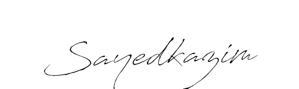 Make a short Sayedkazim signature style. Manage your documents anywhere anytime using Antro_Vectra. Create and add eSignatures, submit forms, share and send files easily. Sayedkazim signature style 6 images and pictures png