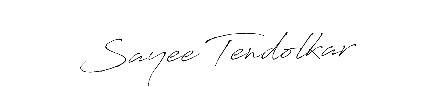 This is the best signature style for the Sayee Tendolkar name. Also you like these signature font (Antro_Vectra). Mix name signature. Sayee Tendolkar signature style 6 images and pictures png