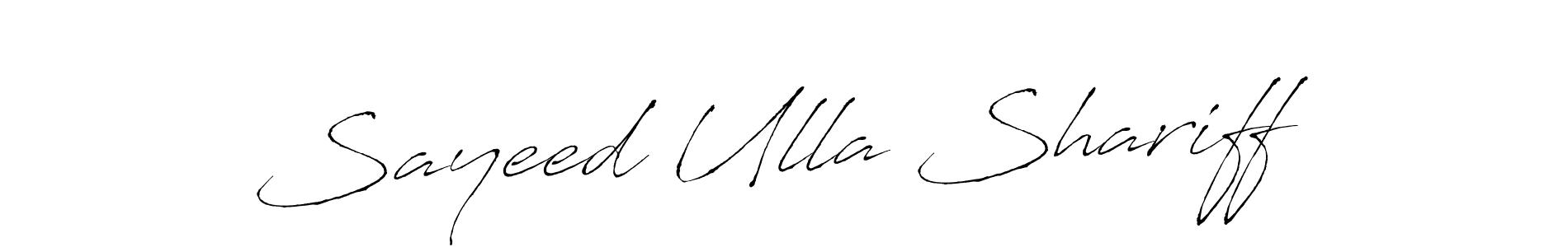 You can use this online signature creator to create a handwritten signature for the name Sayeed Ulla Shariff. This is the best online autograph maker. Sayeed Ulla Shariff signature style 6 images and pictures png