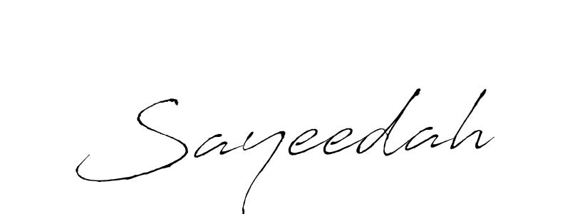 Antro_Vectra is a professional signature style that is perfect for those who want to add a touch of class to their signature. It is also a great choice for those who want to make their signature more unique. Get Sayeedah name to fancy signature for free. Sayeedah signature style 6 images and pictures png