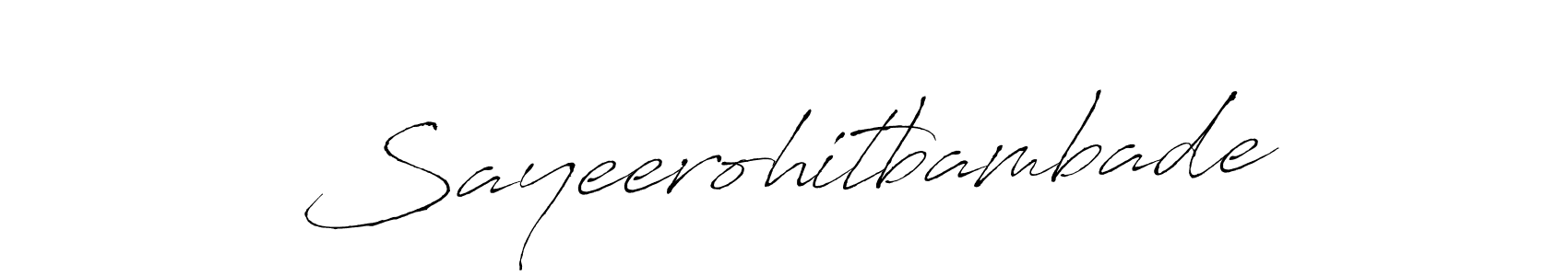 Similarly Antro_Vectra is the best handwritten signature design. Signature creator online .You can use it as an online autograph creator for name Sayeerohitbambade. Sayeerohitbambade signature style 6 images and pictures png