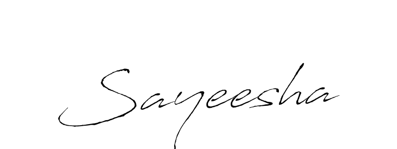 You should practise on your own different ways (Antro_Vectra) to write your name (Sayeesha) in signature. don't let someone else do it for you. Sayeesha signature style 6 images and pictures png